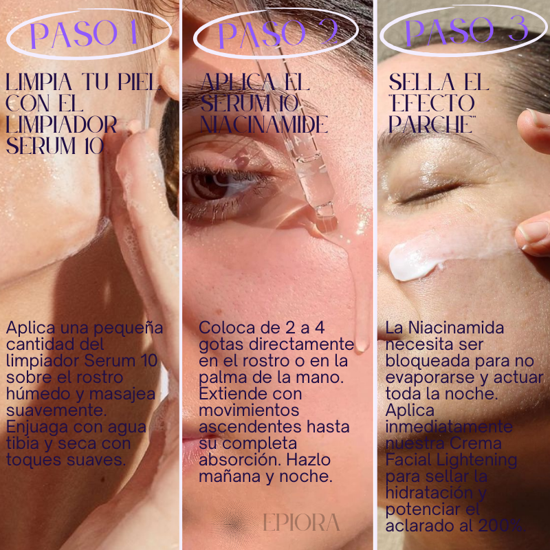 Kit Adiós Manchas: SERUM 10° + Crema