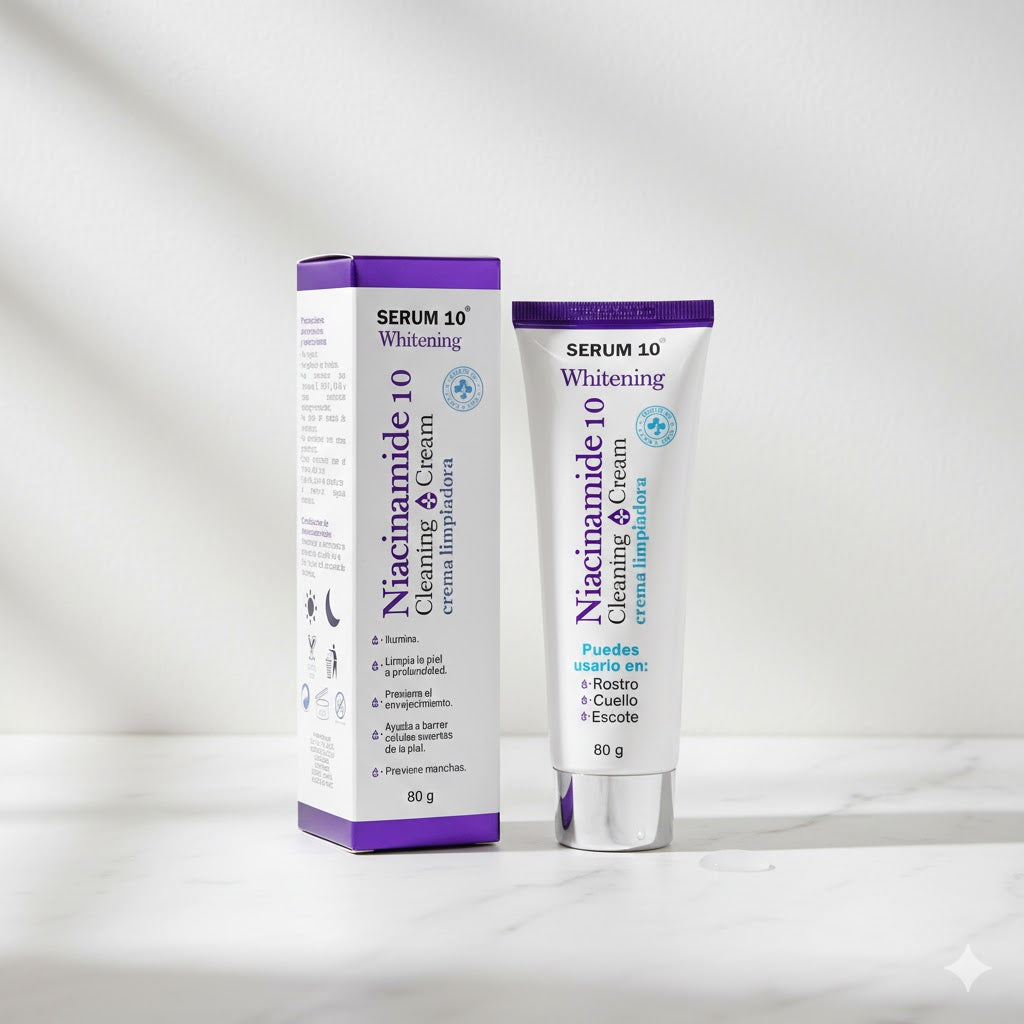 Crema Limpiadora Niacinamida Serum 10